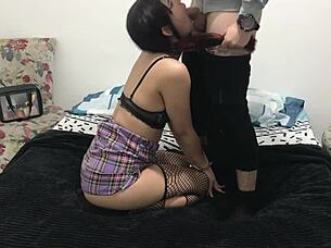 My lustful brother's horny sister gets amazing sex