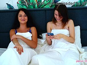 epic homemade threesome with sexy katy rose