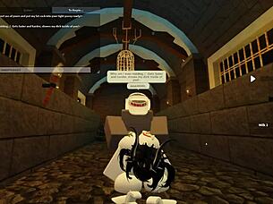 Rough Riding And Assfucking In Roblox Parody