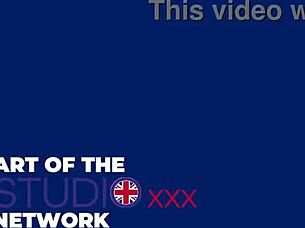 Hot 18-year-old slut boldly masturbates in public outdoors, teasing neighbors with foreplay.