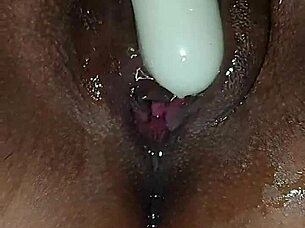 Watch This Slut Masturbate With Her Dildo, Begging For More Pleasure