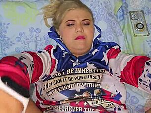 Is a golden blonde the best porn slut in the world?