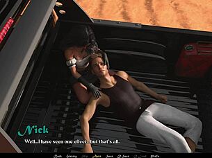 Lets play sandstorm part 5, big cock and tits action