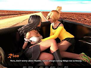 Lets play sandstorm part 5, big cock and tits action