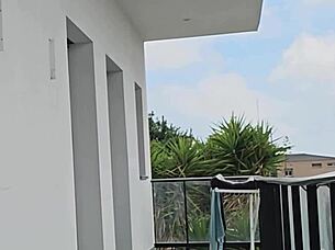 Balcony Fuck with Tommy Cabrio