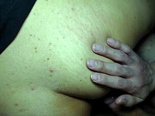 my pussy is scalded, you'll have to break my ass. stepdaughter moans like a bitch during brutal anal.