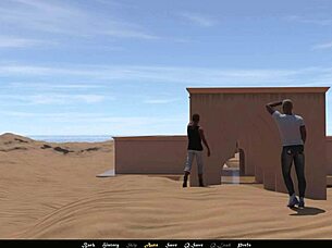 Lets play sandstorm part 5, big cock and tits action