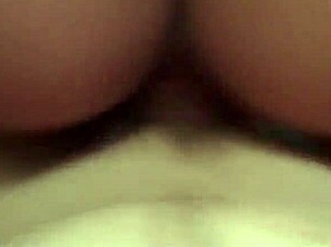 Big tits asian gives pov blowjob and intense sex.