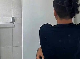 Joker in bat costume gives handjob, check it out! 😈