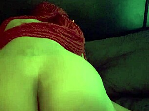 creamy pussy gets cum load from riding