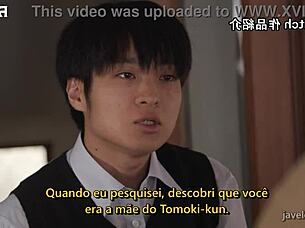 Saegusa Chitose Seduces Son's Friend With Big Ass