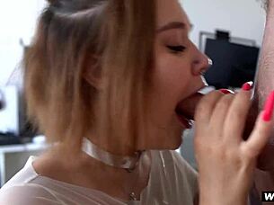 Hardcore Facefuck Leaves Her Gagging for Cum