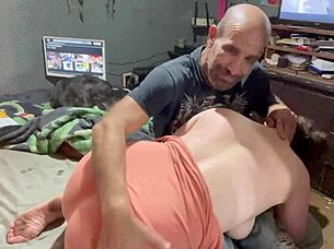 she got punished and sucked cock in the garage