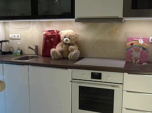 Hot sexy skinny girl meets lesbian girlfriend for fake porn shooting no panties