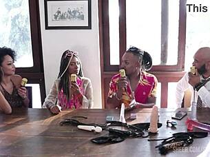 Black couple in Rio addresses prejudice for being large, having sex in public places in sheer red lingerie