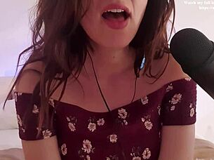 german teen gives dirty talk joi instructions