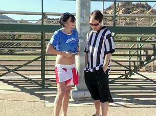 i watch savannah camden let the referee fuck her tight pussy