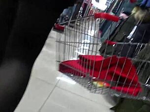 A Hidden Camera In Fitting Room Admires Juicy Pawg. Peeping For Legs In Public Mall Voyeur!