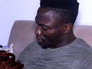 Unusual threesome in African kingdom, wild, unscripted passion