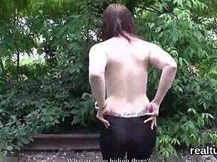 Flawless Czech Teen Teased In Supermarket And Fucked In POV