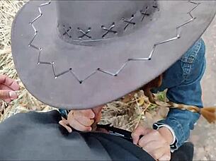 met stranger in jungle, she sucked my cock