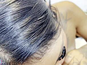 She sucked my dick but swallowed it all