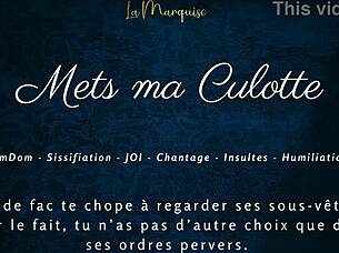 Put On My Panties For French Femdom