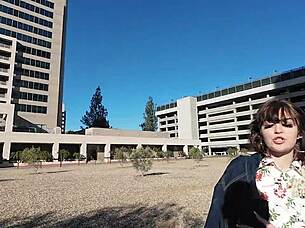 TikTok photographer picks up porn star with big juicy ass for street shoot, huge cock pounds pussy covered in cum – Nala Nova vs world's biggest