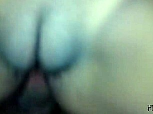 Oops, I mistook the hole, sorry baby, painful anal sex at home