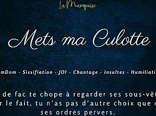 Put On My Panties For French Femdom