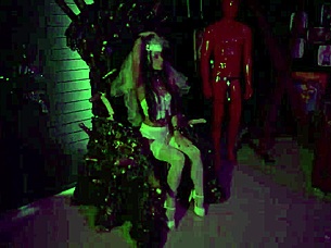 gypsy queen ties up obedient bride for choking and spanking 😈