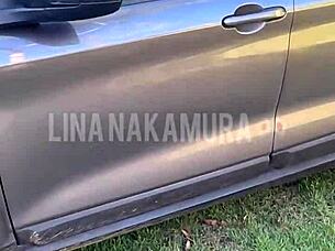 vigilante fucks hot japanese pussy in public parking