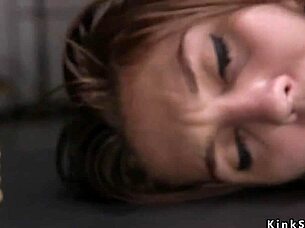 big tits sub in torn pantyhose fucked