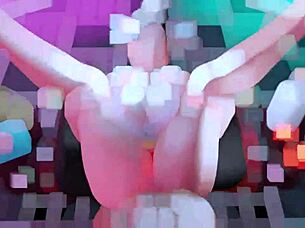 Mai-den Mooh stars in special cartoon fucking video with anal