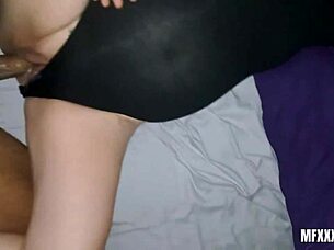 Discover the Contrast: Fucking Chubby Slut Resaboo, Fat Pussy Goddess with Monster Cock in POV