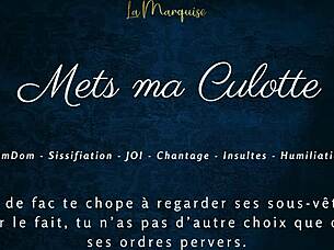 Put On My Panties For French Femdom