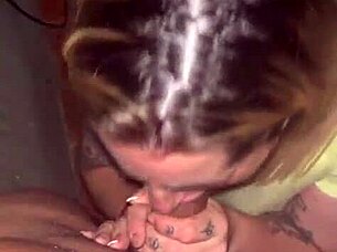 We broke into abandoned house and girlfriend got nasty with deepthroat 😈