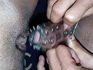 Morning passionate sex ends with huge squirt for cute teen