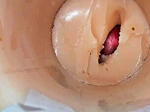 Camera Captures Huge Cum Blast Deep in Tight Pussy! 😍