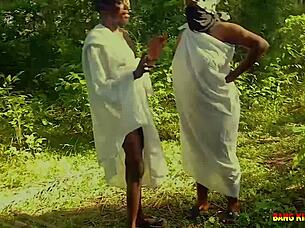 Outdoor porn fucking naughty ex girlfriend in the bush