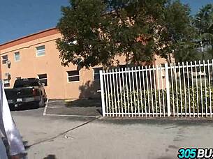 French Babe Julie J 21 Humiliated With Outdoor Blowjob as Slut