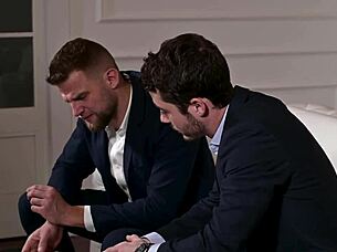 free scene - seductive cleaner candie luciani tempts businessmen