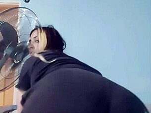 Bbw Teases You With Tight Shorts