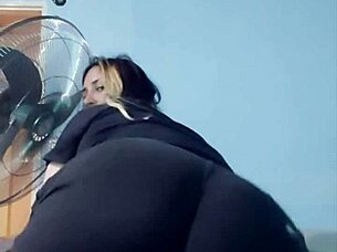 Bbw Teases You With Tight Shorts