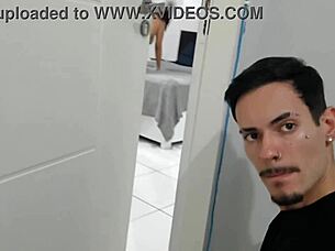 Caught Flashing by Husband’s Friend with My Milf Girlfriend.