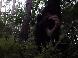 Fuck Stepsister Mouth In Woods!