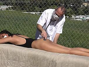 dr grey give massage