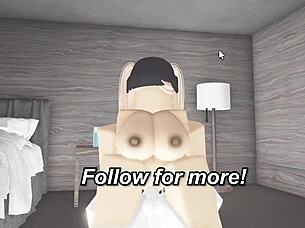 amazing night with random whore in roblox