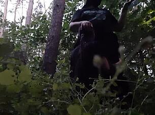 Fuck Stepsister Mouth In Woods!