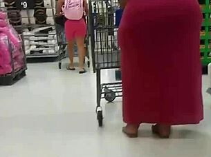 Is That Phat Booty Hidden in Pink Dress?